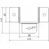 Кронштейн 175х88 мм с крепежом для LAST S/M и PADDOCK SM/2 CAME 1700006 (КАМЕ) Кронштейн 175х88 мм с крепежом для LAST S/M и PADDOCK SM/2 CAME 1700006 (КАМЕ)