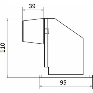 Ограничитель хода ES 50 PN CAME 1700090 (КАМЕ) Ограничитель хода ES 50 PN CAME 1700090 (КАМЕ)
