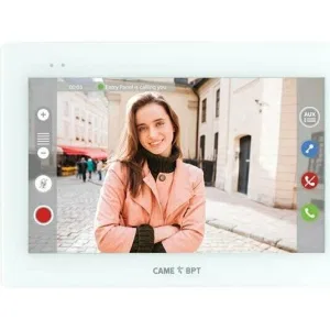 Абонентское IP-устройство hands-free с сенсорным 7 дюймов дисплеем, Wi-Fi модулем, локальным или PoE питанием XTS 7IP WH WIFI CAME 840CH-0060 (КАМЕ) Абонентское IP-устройство hands-free с сенсорным 7 дюймов дисплеем, Wi-Fi модулем, локальным или PoE питанием XTS 7IP WH WIFI CAME 840CH-0060 (КАМЕ)