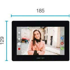 Абонентское IP-устройство hands-free с сенсорным 7’’ дисплеем, Wi-Fi модулем, локальным или POE питанием, мобильное приложение до 19 пользователей, редактор интерфейса, цвет чёрный лак CAME XTS 7IP BK WIFI 840CH-0070 (КАМЕ) Абонентское IP-устройство hands-free с сенсорным 7’’ дисплеем, Wi-Fi модулем, локальным или POE питанием, мобильное приложение до 19 пользователей, редактор интерфейса, цвет чёрный лак CAME XTS 7IP BK WIFI 840CH-0070 (КАМЕ)